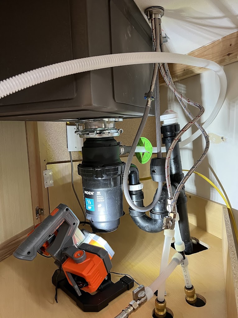 Hot water cylinder and pipe installation project